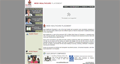Desktop Screenshot of modihealth.com